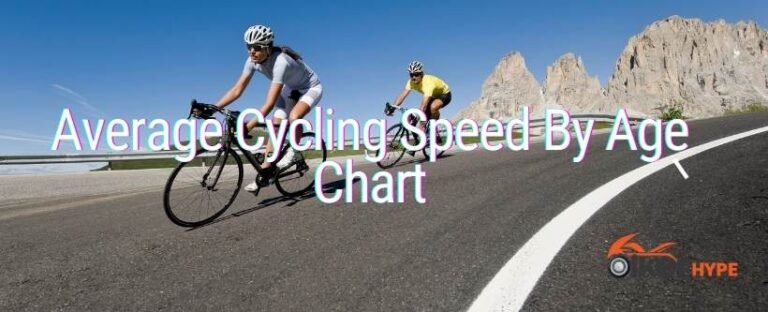 Average Cycling Speed chart