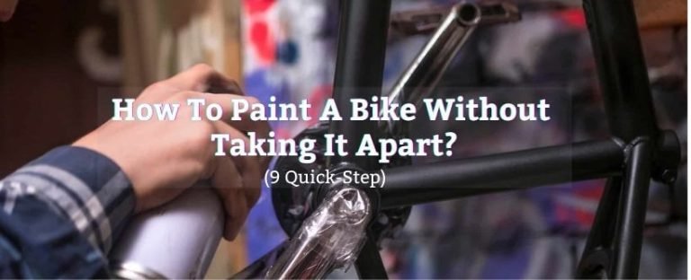 How To Paint A Bike Without Taking It Apart